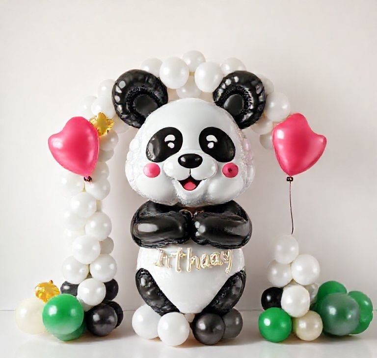 Panda Celebration Balloon Décor Kit