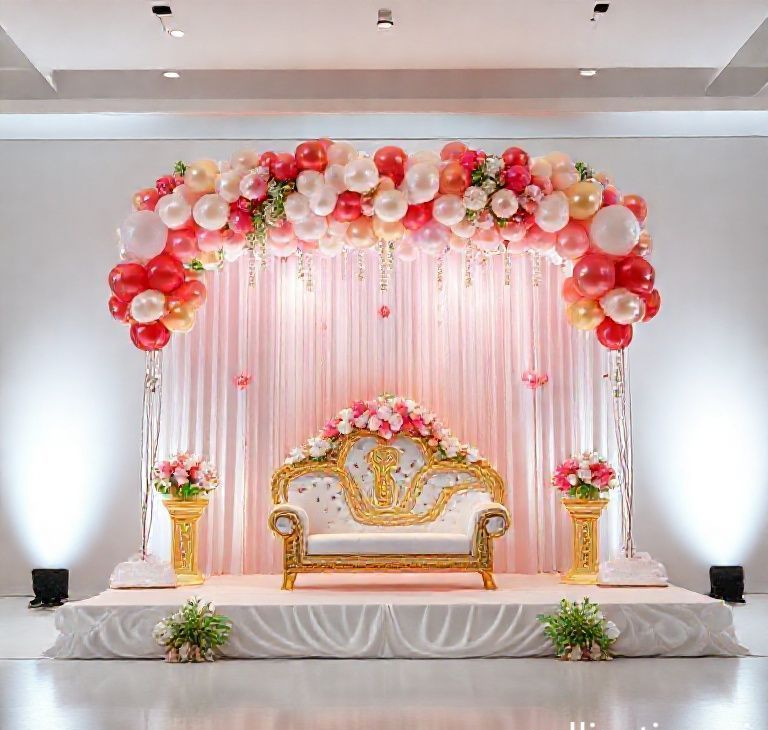 Celestial Wedding Balloon Décor