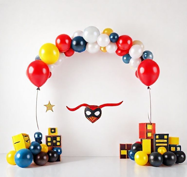 Heroic Celebration Kit – Superhero Party Décor Set