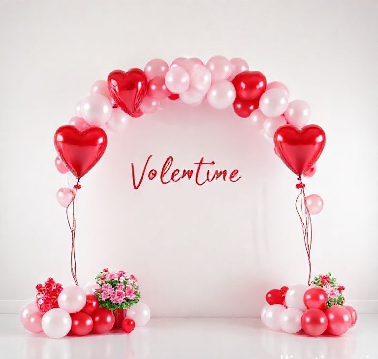 Amour Luxe Balloon Arch & Photo Backdrop