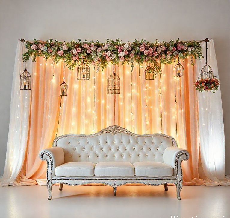 Enchanted Garden Vintage Sofa Set