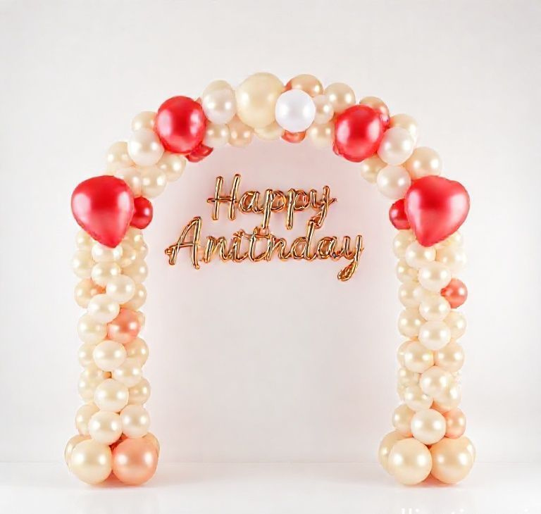 Celebration Arc Anniversary Balloon Arch
