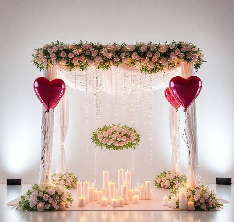 Eternal Glow Luxury Canopy Set