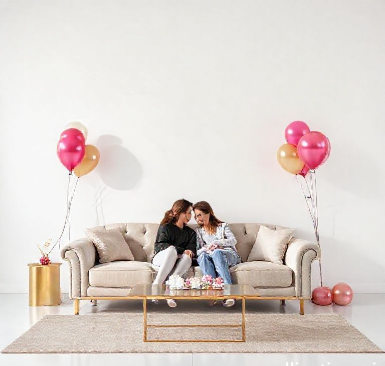  Eternal Embrace Luxe Photo Sofa Set