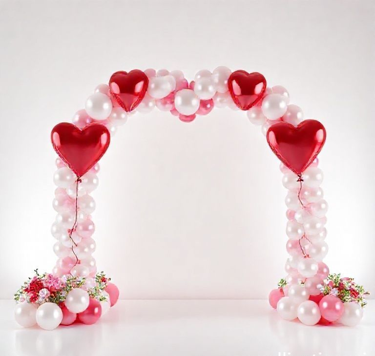 LoveGate Heart Balloon Arch Kit