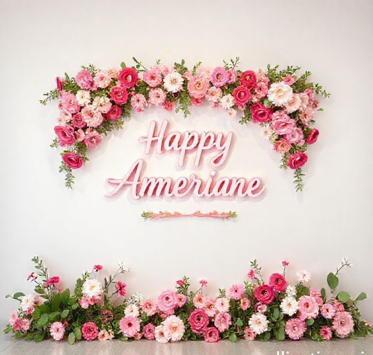 Everlasting Bloom Anniversary Wall Décor