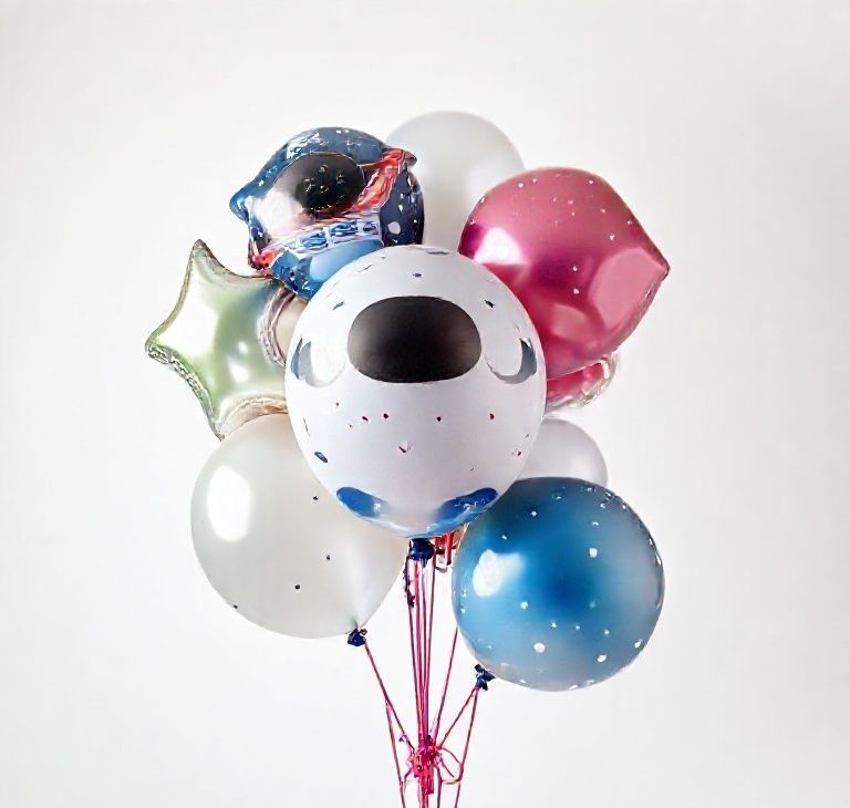 Galactic Birthday Balloon Set – Space Adventure Edition (49 pcs)