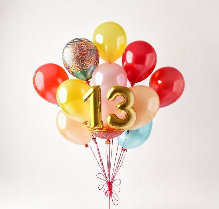 Diwali Delight Balloon Collection – 13‑Piece Traditional Set