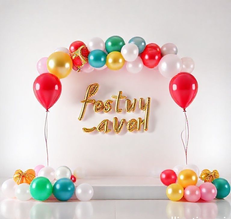 Eid Celebration Balloon Décor Kit – 42‑Piece Festive Set