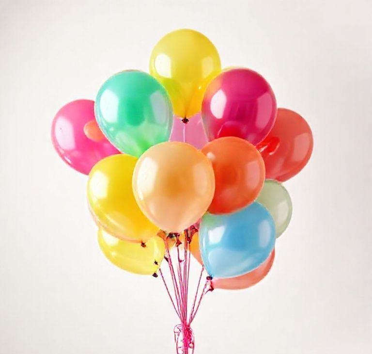 Radiant Holi Celebration Balloon Set – 43 Premium Party Balloons