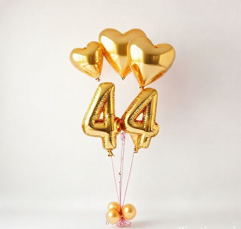 Golden Romance Balloon Set 44