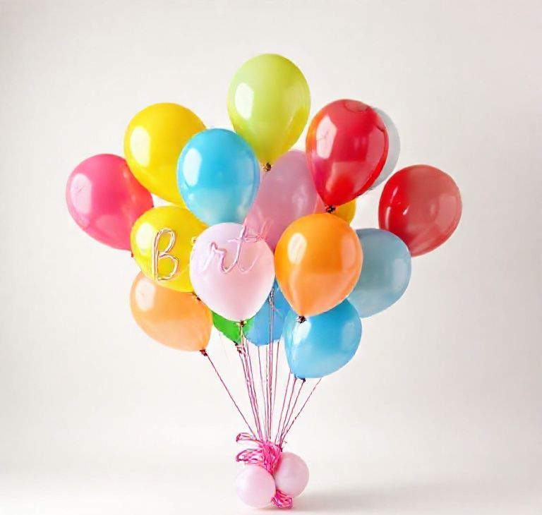 Rainbow Celebration Balloon Kit – Kids Birthday Party Set