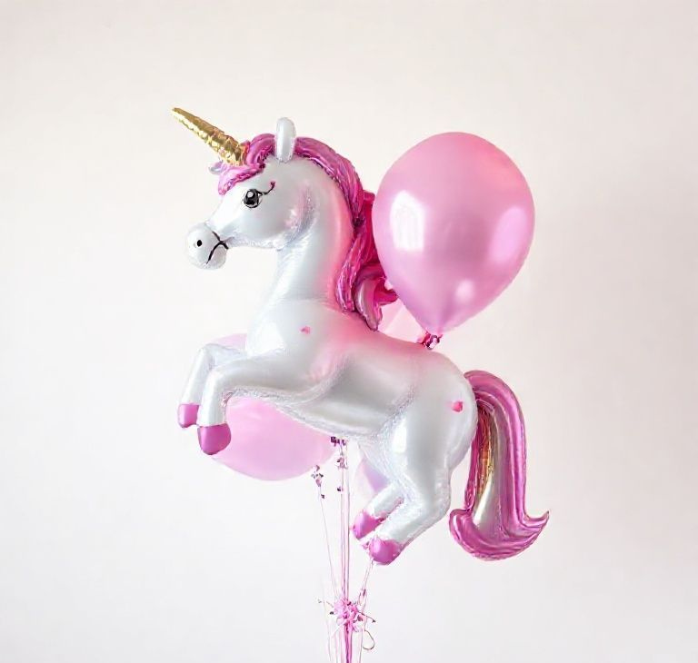Enchanted Unicorn Balloon Celebration Kit – 26 Magical Balloons