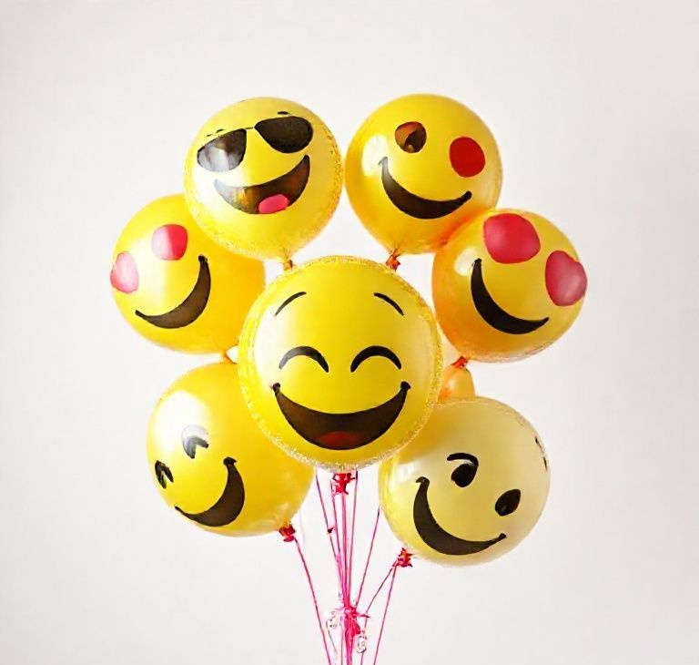 Celebration Emoji Balloon Pack – 47 Premium Party Balloons