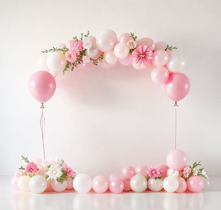 Pastel Bloom Stage Balloon Collection 42